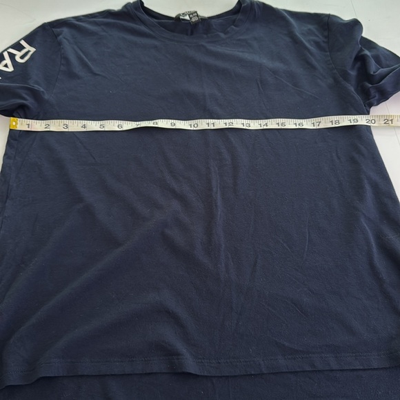 Lauren Ralph Lauren Cotton-Blend Long-Sleeve Tee navy XL - Picture 5 of 6